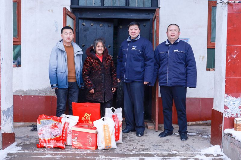 扶贫济困｜河南LEwin乐玩新春慰问，，，大爱情深