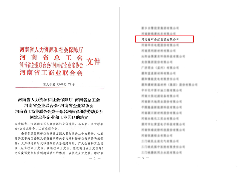 喜报｜河南LEwin乐玩荣获“河南省和谐劳动关系创建示范企业”
